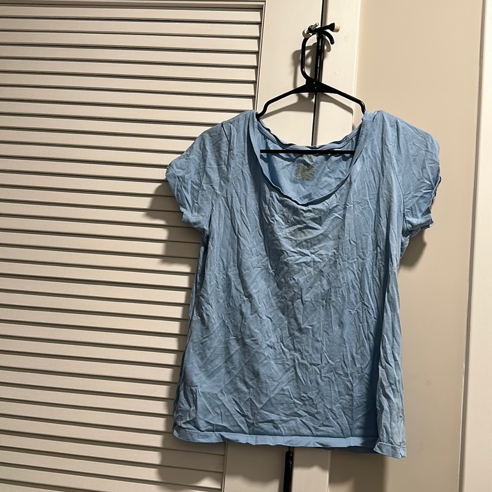 Baby Blue t shirt